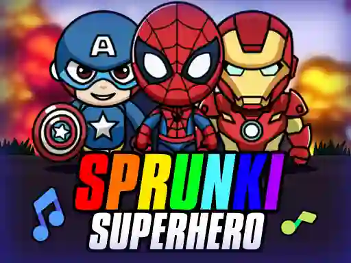 Jeu Sprunki SuperHero en ligne