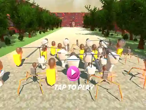 Jeu SQUID TOILET 3D en ligne