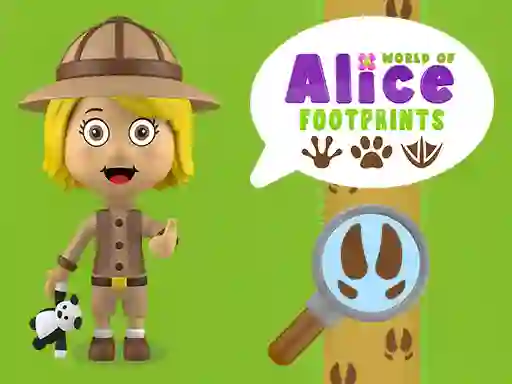Jeu World of Alice Footprints en ligne