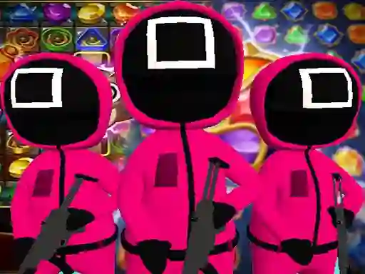 Jeu Squid Game Gold match-3 en ligne