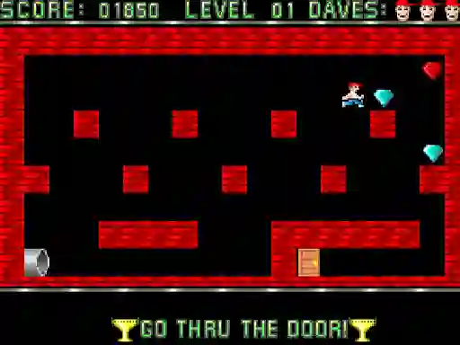 Jeu Dangerous dave en ligne