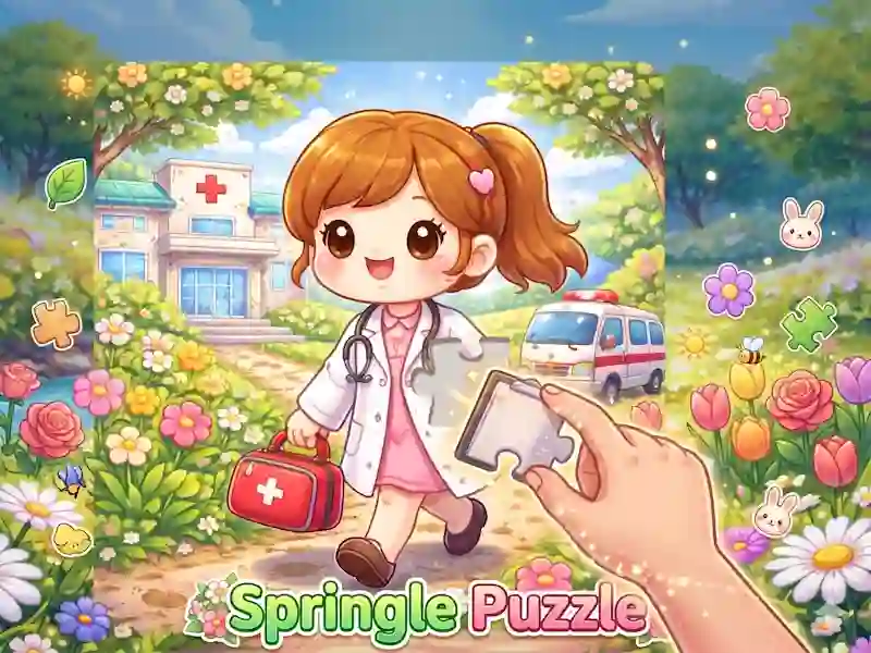 Jeu Springle Puzzle en ligne