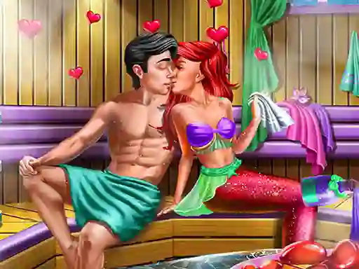 Jeu Mermaid Sauna Flirting en ligne