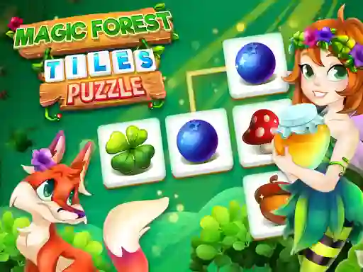 Jeu Magic Forest Tiles Puzzle en ligne