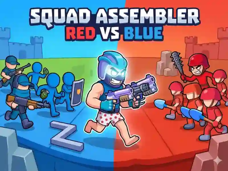 Jeu Squad Assembler Red Vs Blue en ligne
