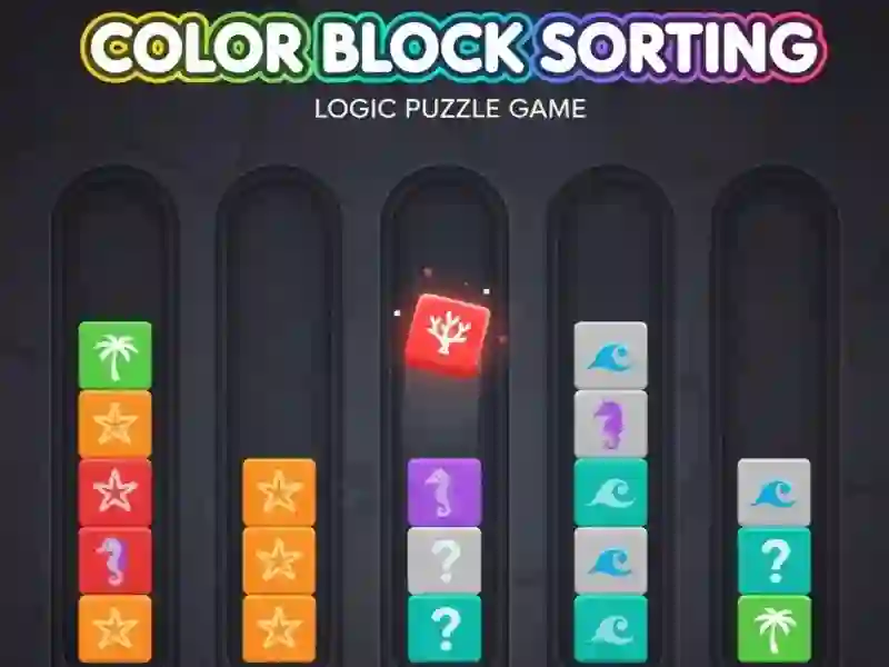 Jeu Color Block Sorting en ligne