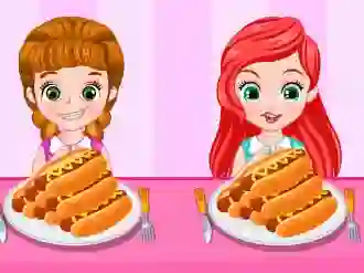 Jeu Princess Hotdog Eating Contest en ligne