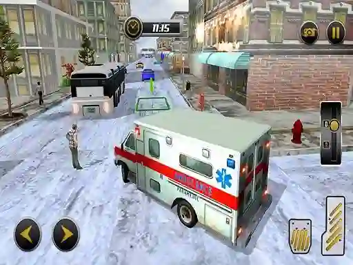 Jeu Modern city ambulance simulator en ligne