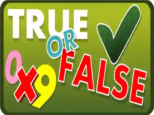 Jeu True or False en ligne
