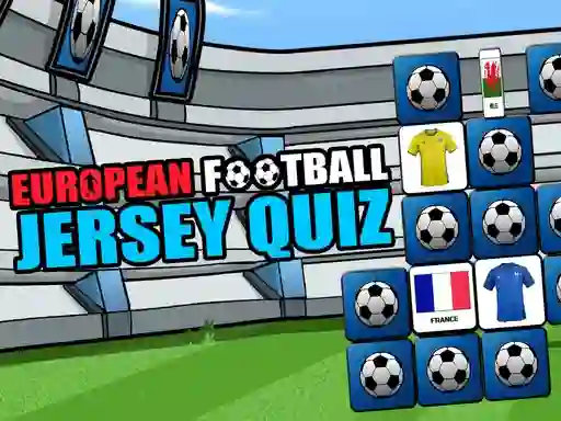 Jeu European Football Jersey Quiz en ligne