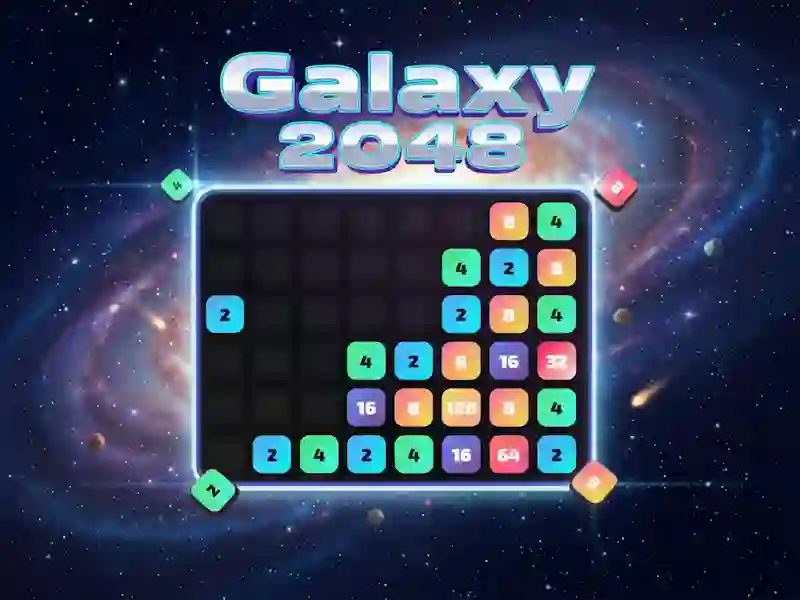 Jeu Galaxy 2048 en ligne