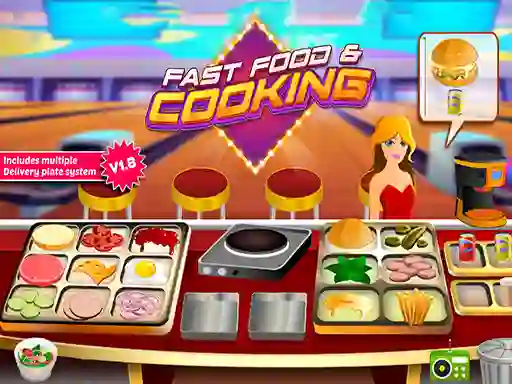 Jeu Fast Food & Cooking en ligne