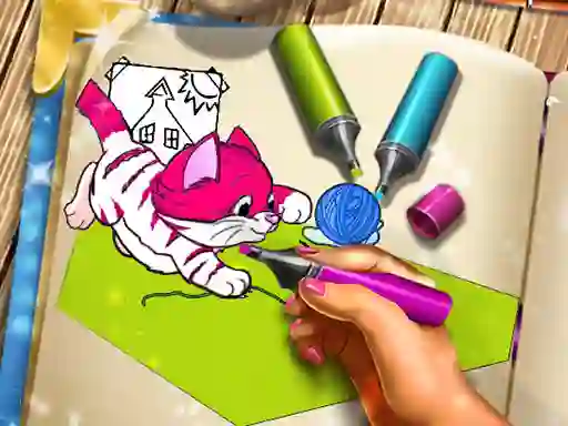 Jeu Pets Coloring Book en ligne