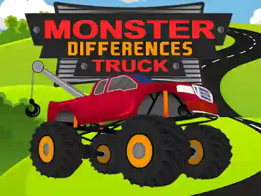Jeu Monster Truck Differences en ligne