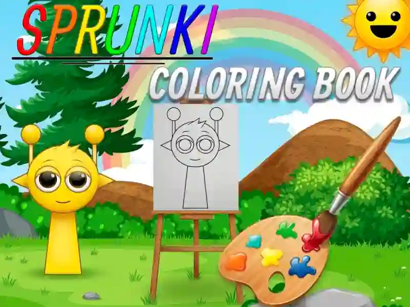 Jeu Sprunki Coloring Book en ligne