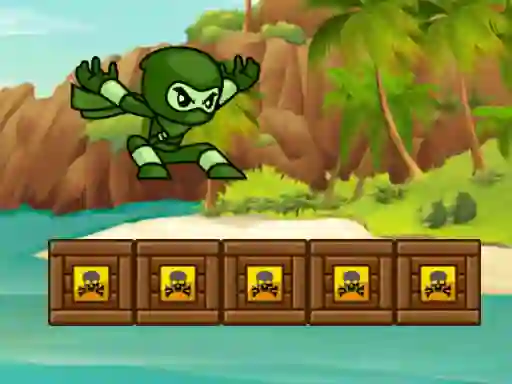 Jeu Green Ninja Run en ligne