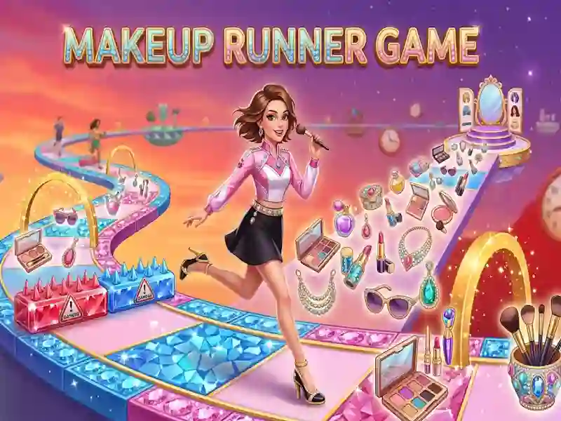 Jeu Makeup Runner Game en ligne