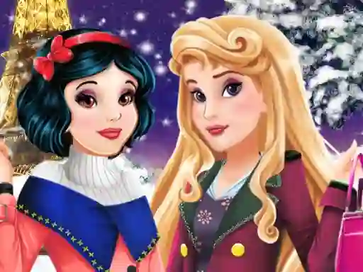 Jeu Aurora and Snow White Winter Fashion en ligne