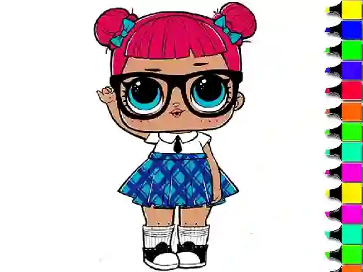 Jeu Easy Kids Coloring Lol en ligne