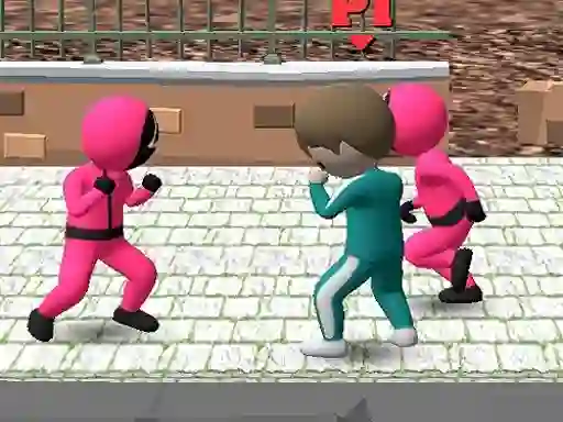 Jeu Squid Game Multiplayer Fighting en ligne