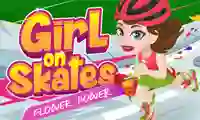 Jeu Girl on Skates: Flower Power en ligne