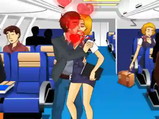 Jeu Air Hostess Kissing en ligne