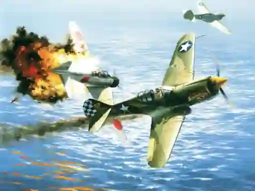 Jeu Aviation Art Air Combat Slide en ligne