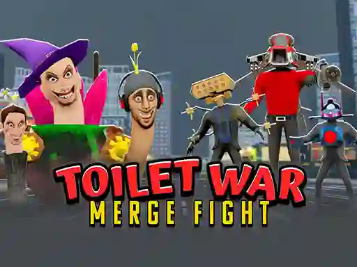 Jeu Toilet War: Merge Skibidi en ligne