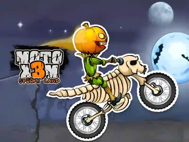 Jeu Moto X3M Spooky Land en ligne
