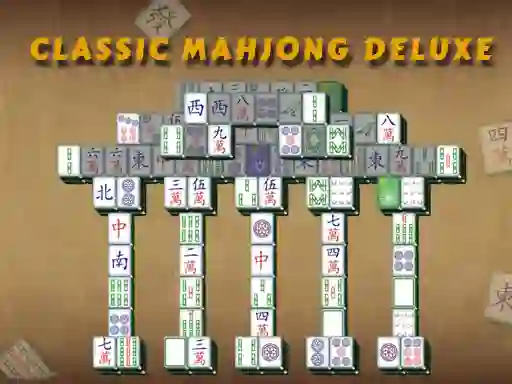 Jeu Mahjong Classic Deluxe en ligne