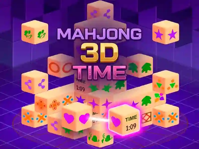 Jeu Mahjong 3D Time en ligne