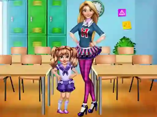 Jeu First Day Of School Preps en ligne
