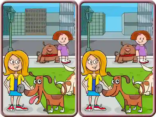 Jeu Spot The Differences City en ligne