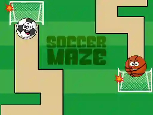 Jeu Soccer Maze en ligne