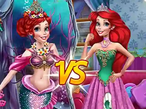 Jeu Mermaid vs Princess en ligne