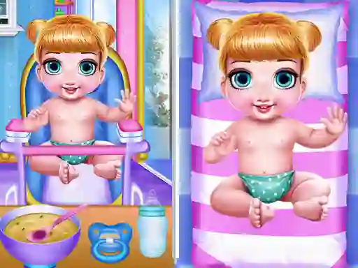 Jeu Princess New Born Twins Baby Care en ligne