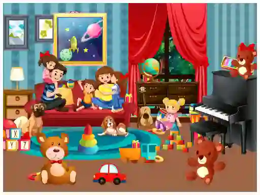 Jeu Hidden Toys en ligne