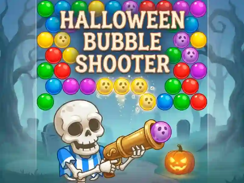 Jeu Halloween Bubble Shooter en ligne
