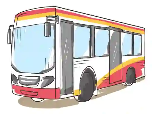 Jeu Cartoon Bus Slide en ligne