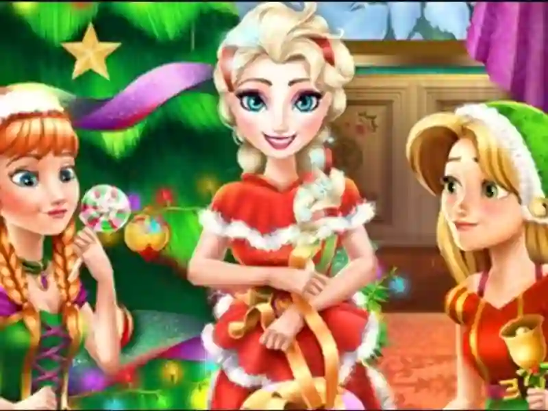 Jeu Disney Princess Christmas Party en ligne