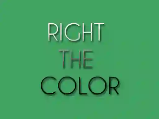 Jeu Right the Color en ligne