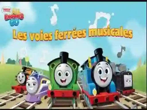 Jeu Thomas All Engines Go: Les Voies Ferr?es Musicales en ligne