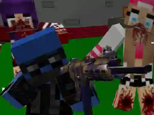 Jeu Blocky Combat Special Forces: Zombie Apocalypse en ligne