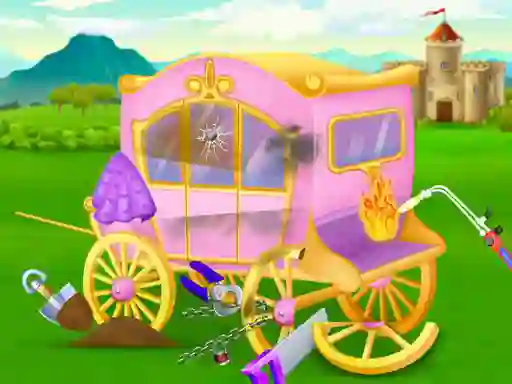 Jeu Princess Castle Cleaning en ligne