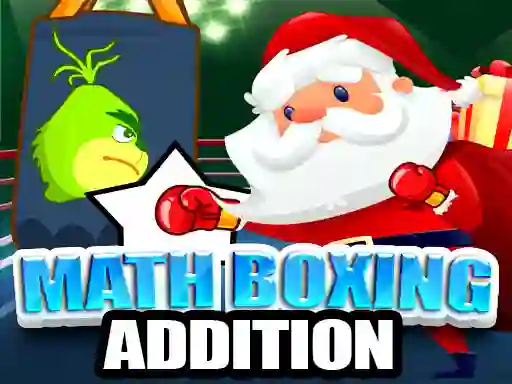 Jeu Math Boxing Christmas Addition en ligne
