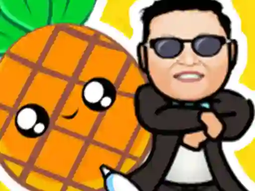 Jeu Pineapple and pen vs gangnam style en ligne