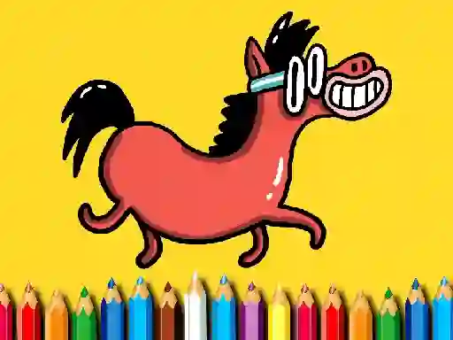 Jeu Back To School: Pony Coloring Book en ligne