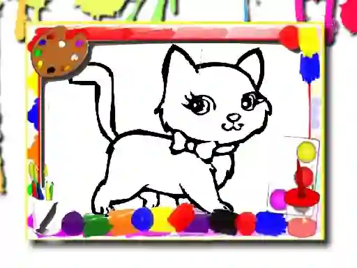 Jeu Sweet Cats Coloring en ligne
