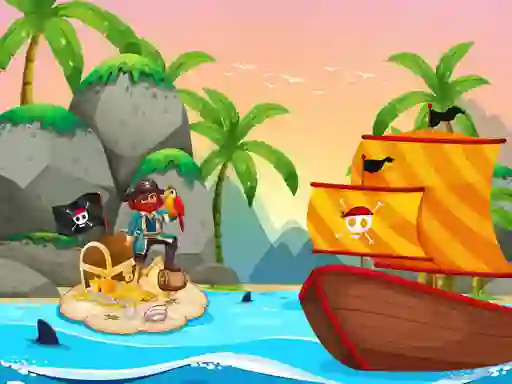 Jeu Pirate Travel Coloring en ligne