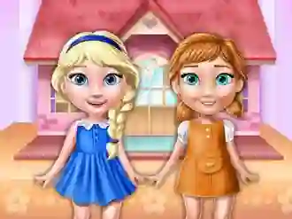 Jeu Ellie And Annie Doll House en ligne